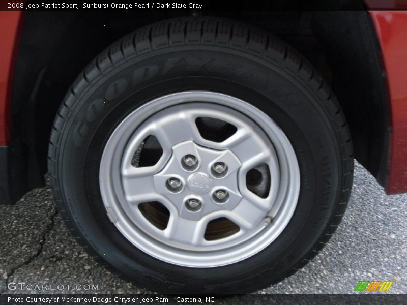 Sunburst Orange Pearl / Dark Slate Gray 2008 Jeep Patriot Sport