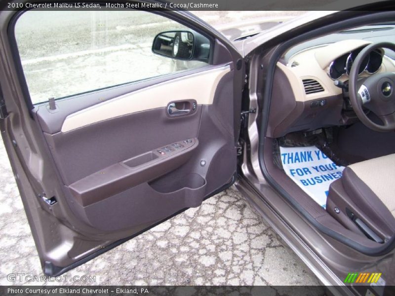 Mocha Steel Metallic / Cocoa/Cashmere 2010 Chevrolet Malibu LS Sedan