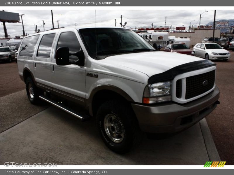 Oxford White / Medium Flint 2004 Ford Excursion Eddie Bauer 4x4