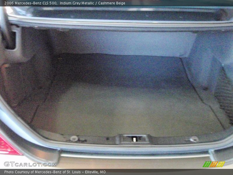 Indium Grey Metallic / Cashmere Beige 2006 Mercedes-Benz CLS 500