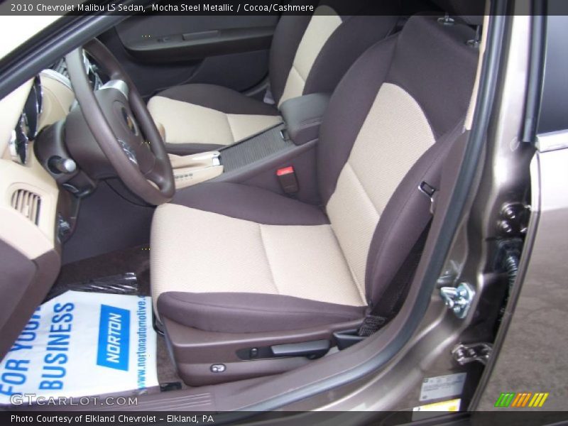 Mocha Steel Metallic / Cocoa/Cashmere 2010 Chevrolet Malibu LS Sedan