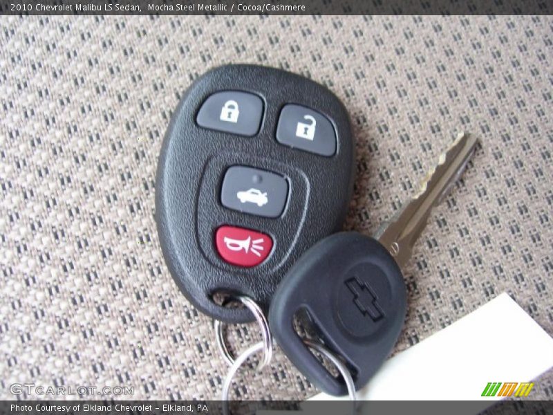 Mocha Steel Metallic / Cocoa/Cashmere 2010 Chevrolet Malibu LS Sedan