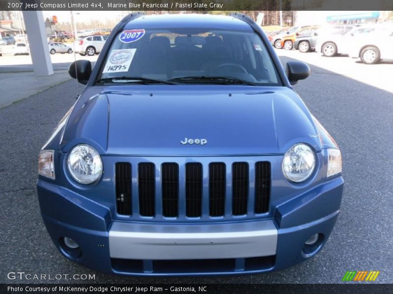 Marine Blue Pearlcoat / Pastel Slate Gray 2007 Jeep Compass Limited 4x4