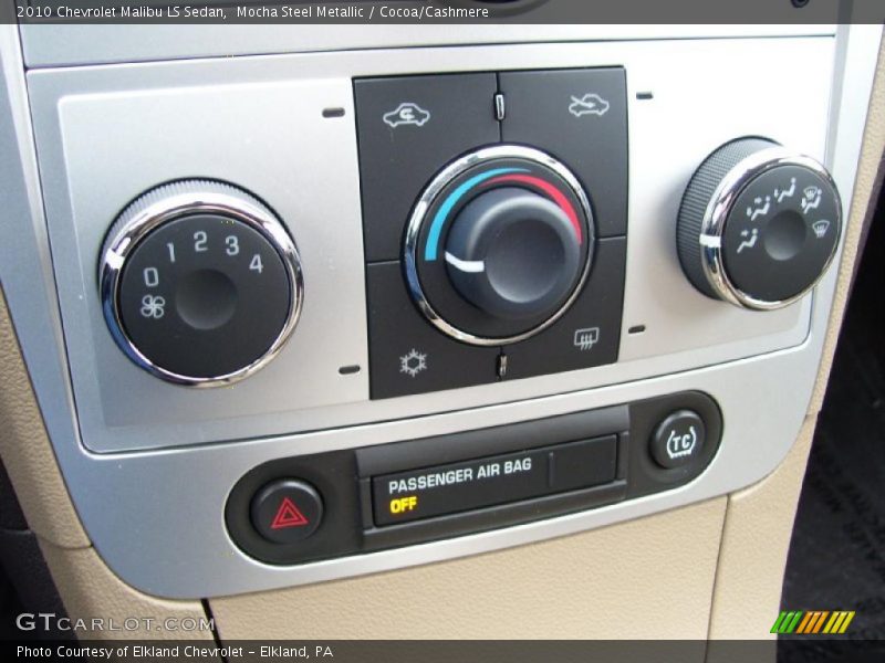 Mocha Steel Metallic / Cocoa/Cashmere 2010 Chevrolet Malibu LS Sedan