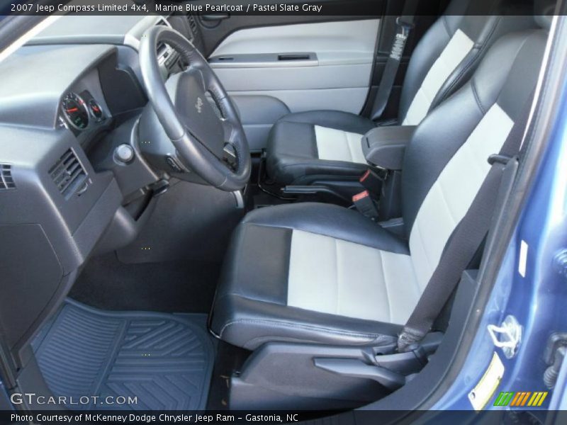 Marine Blue Pearlcoat / Pastel Slate Gray 2007 Jeep Compass Limited 4x4