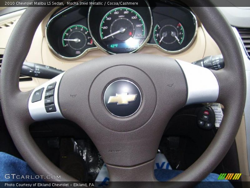 Mocha Steel Metallic / Cocoa/Cashmere 2010 Chevrolet Malibu LS Sedan