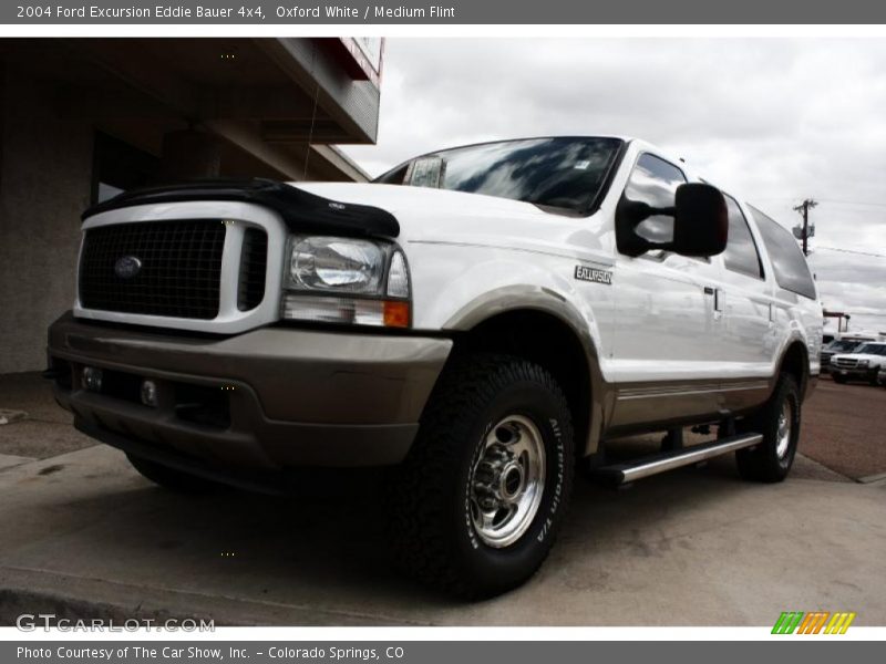 Oxford White / Medium Flint 2004 Ford Excursion Eddie Bauer 4x4