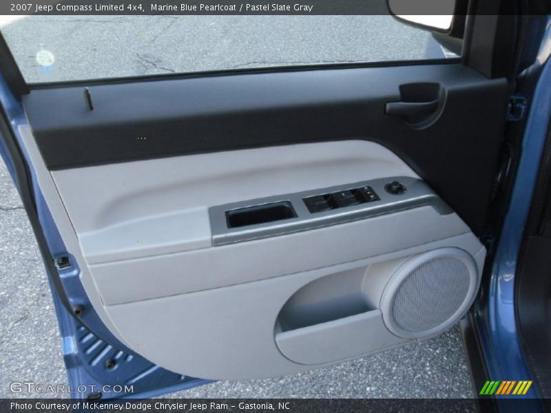 Marine Blue Pearlcoat / Pastel Slate Gray 2007 Jeep Compass Limited 4x4
