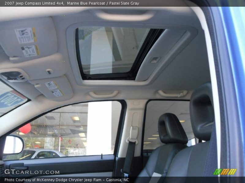 Marine Blue Pearlcoat / Pastel Slate Gray 2007 Jeep Compass Limited 4x4