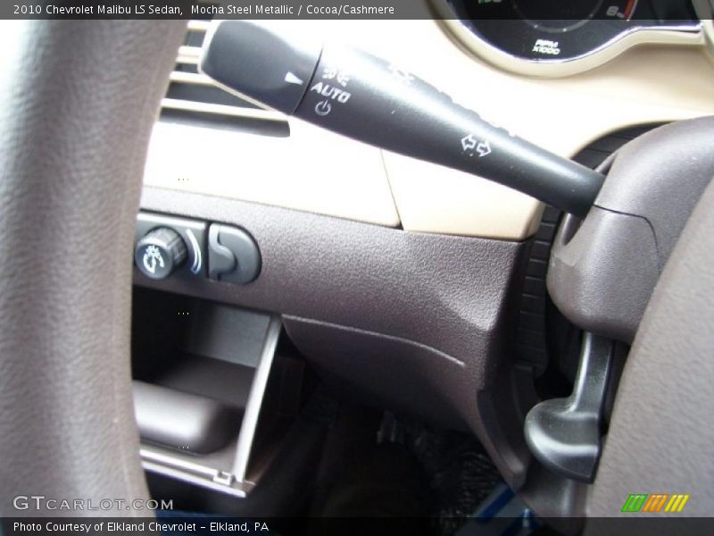 Mocha Steel Metallic / Cocoa/Cashmere 2010 Chevrolet Malibu LS Sedan