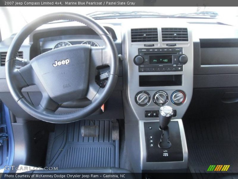 Marine Blue Pearlcoat / Pastel Slate Gray 2007 Jeep Compass Limited 4x4