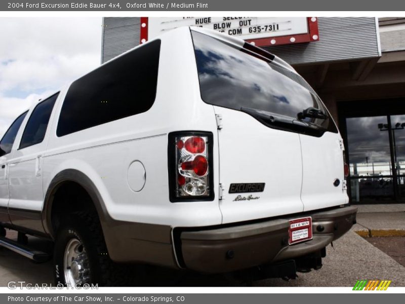 Oxford White / Medium Flint 2004 Ford Excursion Eddie Bauer 4x4