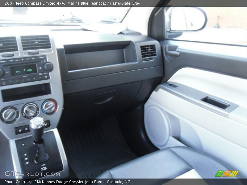 Marine Blue Pearlcoat / Pastel Slate Gray 2007 Jeep Compass Limited 4x4