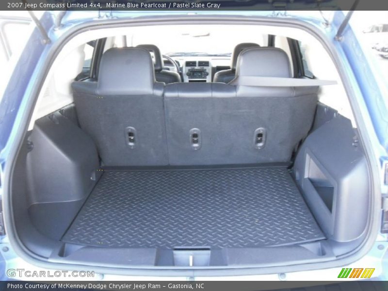 Marine Blue Pearlcoat / Pastel Slate Gray 2007 Jeep Compass Limited 4x4
