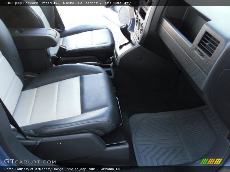 Marine Blue Pearlcoat / Pastel Slate Gray 2007 Jeep Compass Limited 4x4