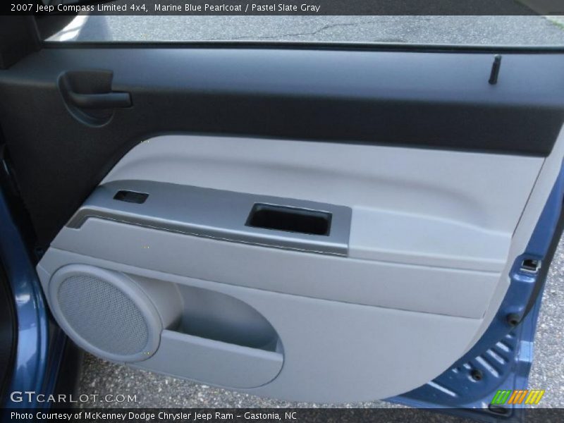 Marine Blue Pearlcoat / Pastel Slate Gray 2007 Jeep Compass Limited 4x4
