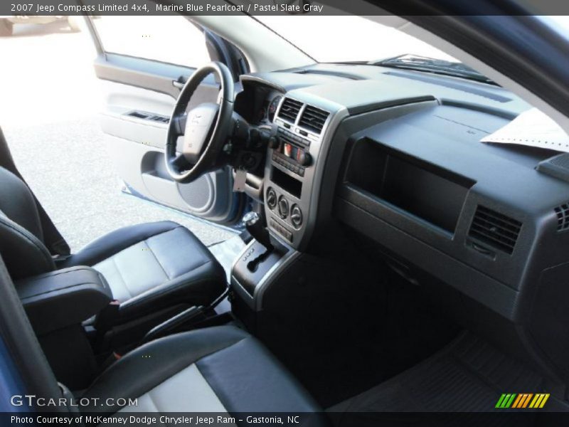Marine Blue Pearlcoat / Pastel Slate Gray 2007 Jeep Compass Limited 4x4