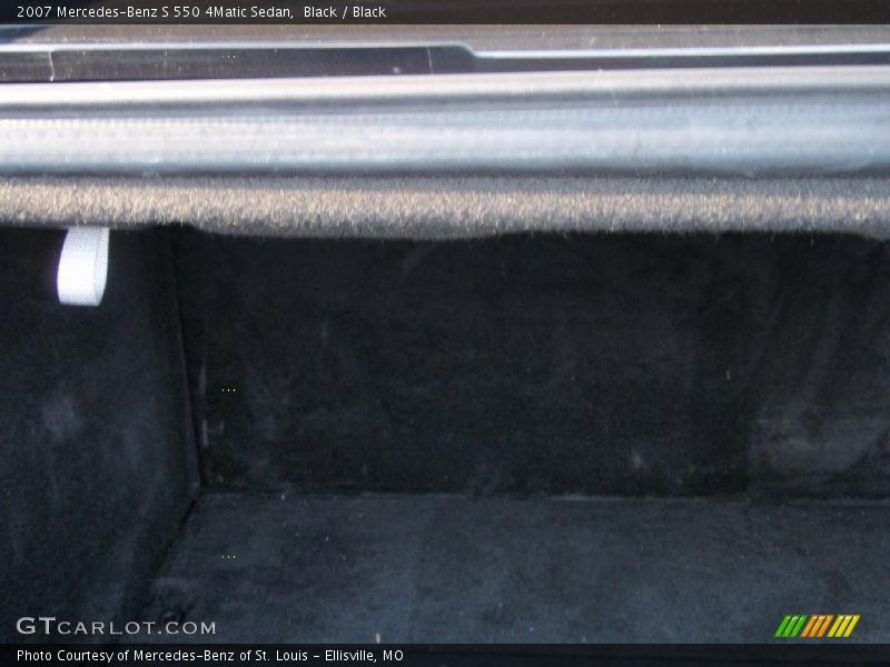 Black / Black 2007 Mercedes-Benz S 550 4Matic Sedan