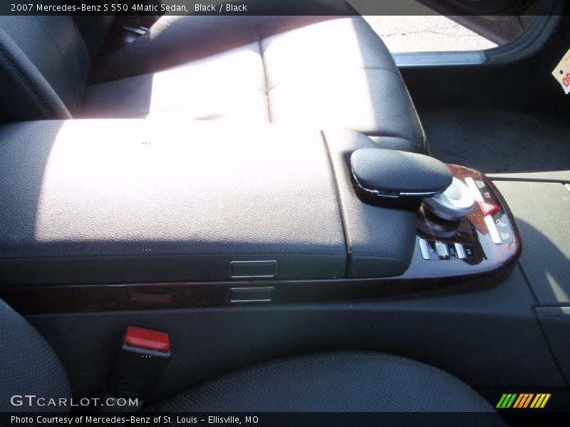 Black / Black 2007 Mercedes-Benz S 550 4Matic Sedan