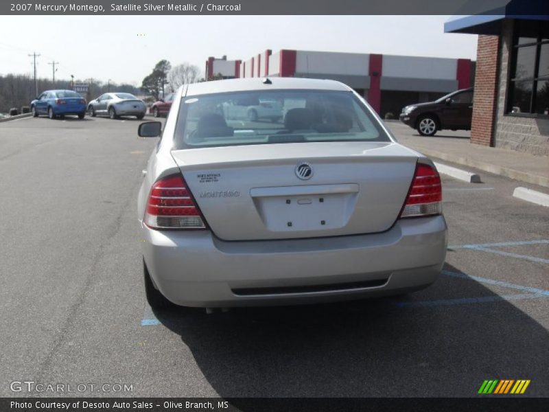 Satellite Silver Metallic / Charcoal 2007 Mercury Montego