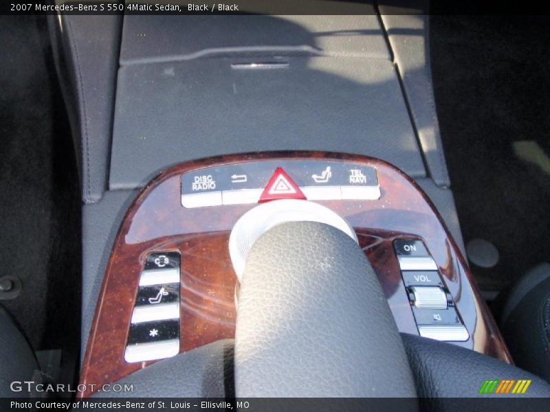 Black / Black 2007 Mercedes-Benz S 550 4Matic Sedan