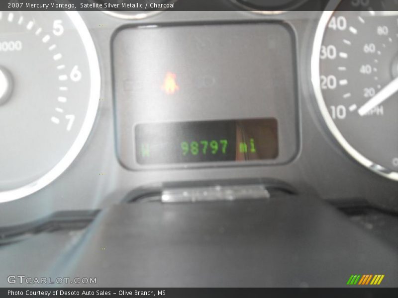 Satellite Silver Metallic / Charcoal 2007 Mercury Montego