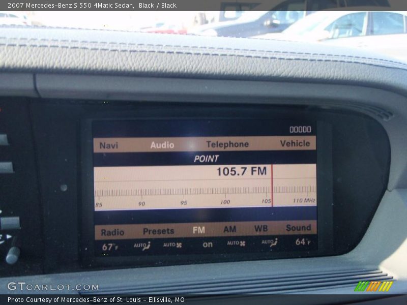 Black / Black 2007 Mercedes-Benz S 550 4Matic Sedan