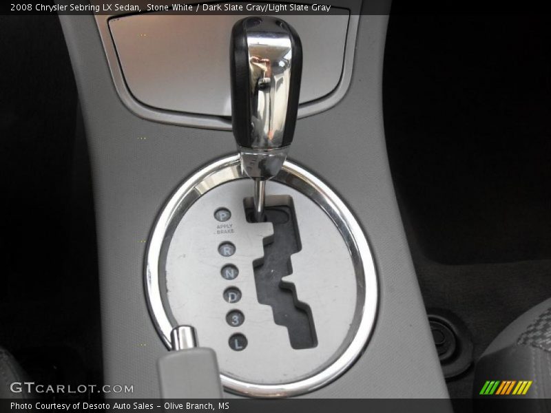 Stone White / Dark Slate Gray/Light Slate Gray 2008 Chrysler Sebring LX Sedan