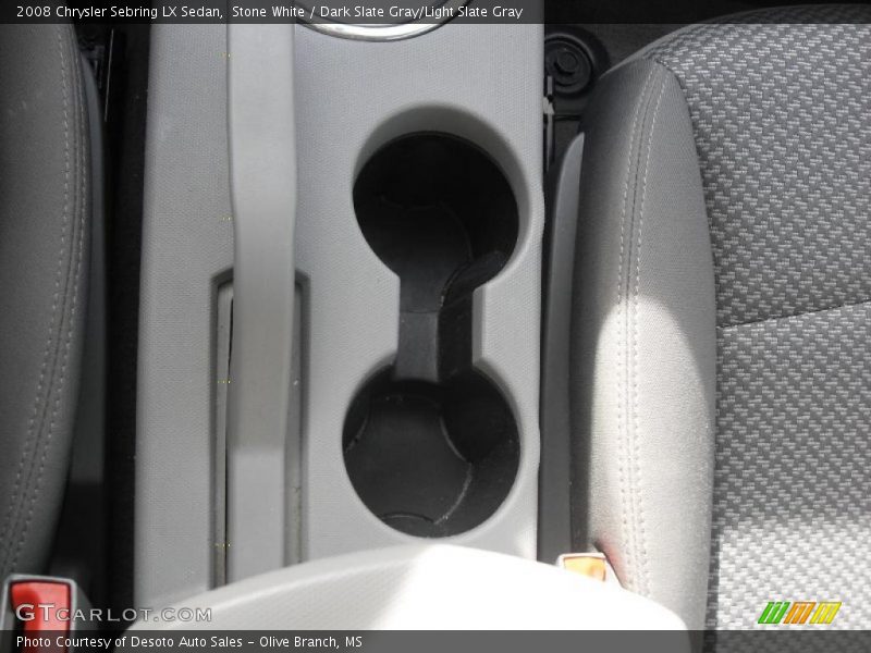 Stone White / Dark Slate Gray/Light Slate Gray 2008 Chrysler Sebring LX Sedan