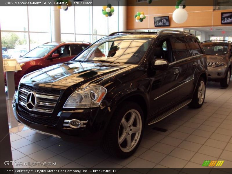 Black / Black 2009 Mercedes-Benz GL 550 4Matic