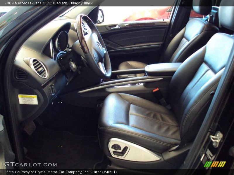 Black / Black 2009 Mercedes-Benz GL 550 4Matic