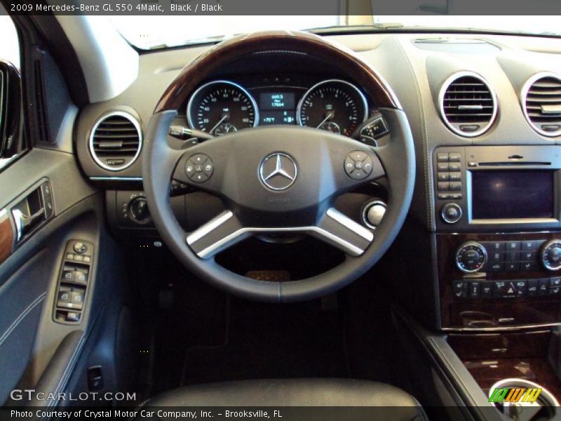 Black / Black 2009 Mercedes-Benz GL 550 4Matic