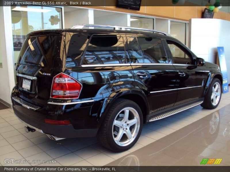 Black / Black 2009 Mercedes-Benz GL 550 4Matic