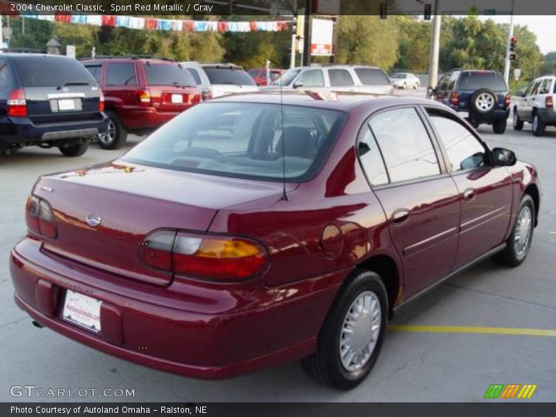 Sport Red Metallic / Gray 2004 Chevrolet Classic