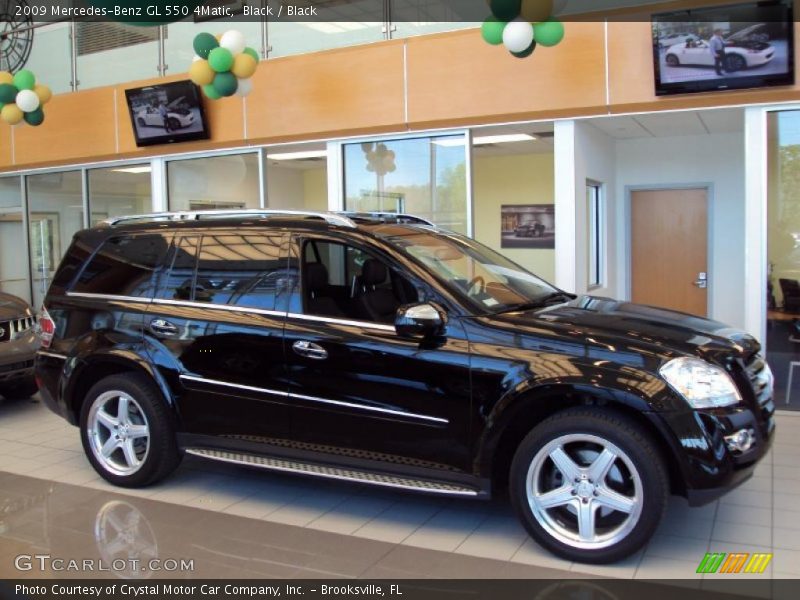 Black / Black 2009 Mercedes-Benz GL 550 4Matic