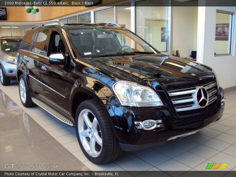 Black / Black 2009 Mercedes-Benz GL 550 4Matic