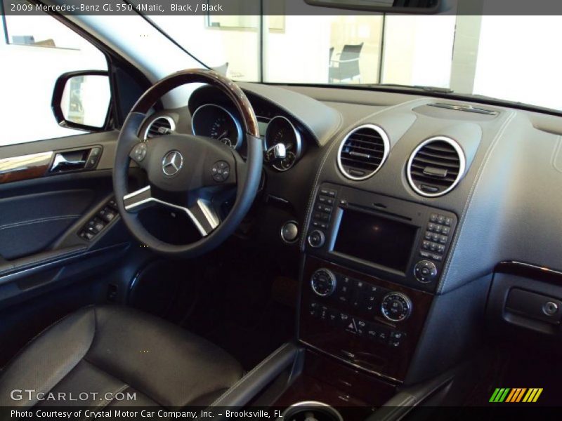 Black / Black 2009 Mercedes-Benz GL 550 4Matic