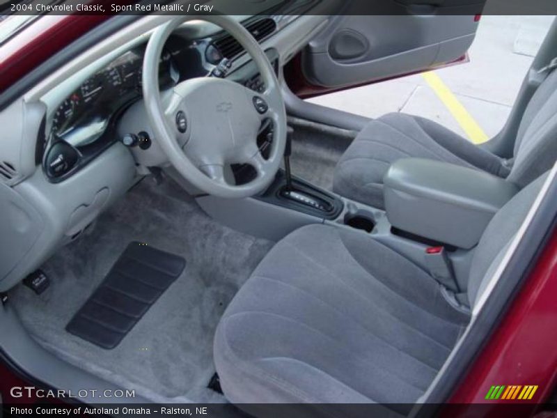 Sport Red Metallic / Gray 2004 Chevrolet Classic
