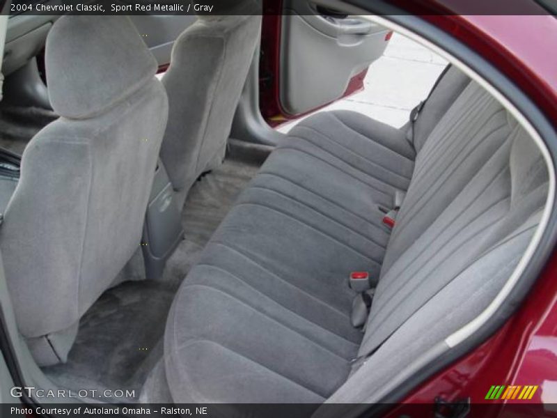 Sport Red Metallic / Gray 2004 Chevrolet Classic