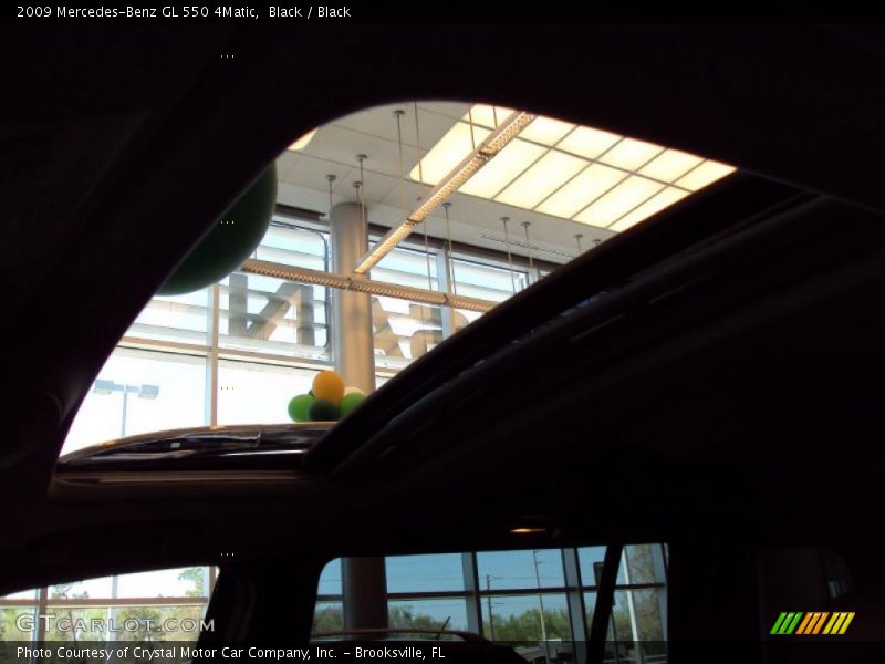 Black / Black 2009 Mercedes-Benz GL 550 4Matic