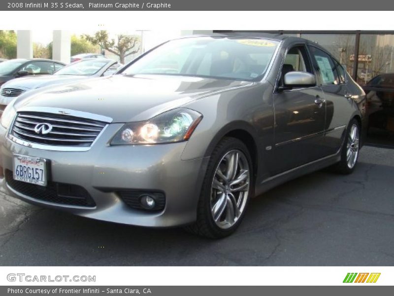 Platinum Graphite / Graphite 2008 Infiniti M 35 S Sedan