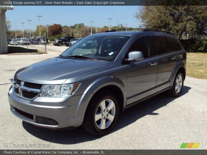 Silver Steel Metallic / Dark Slate Gray/Light Graystone 2009 Dodge Journey SXT