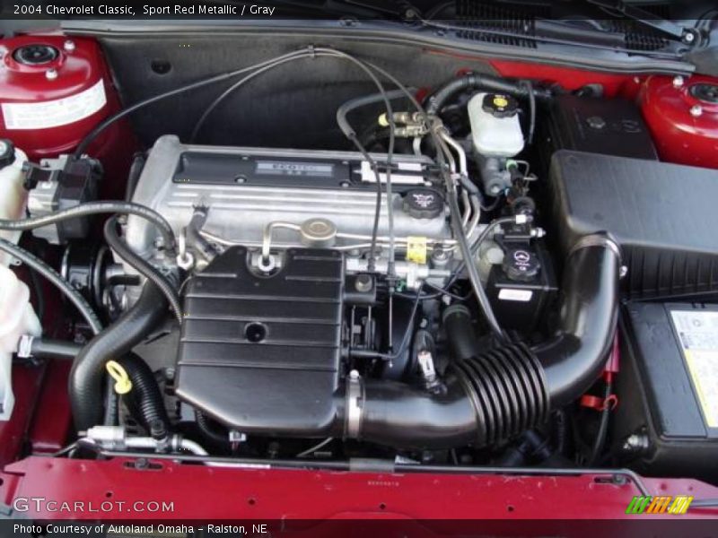 Sport Red Metallic / Gray 2004 Chevrolet Classic