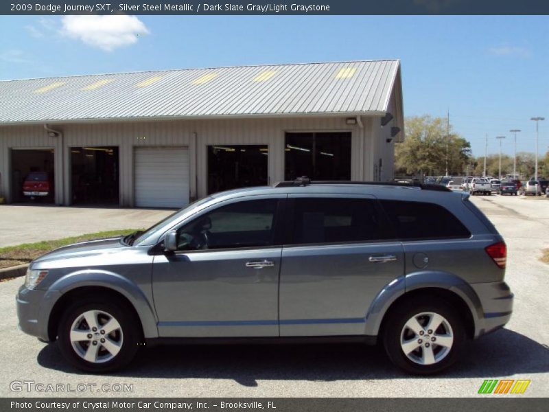 Silver Steel Metallic / Dark Slate Gray/Light Graystone 2009 Dodge Journey SXT