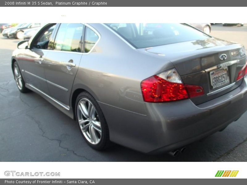 Platinum Graphite / Graphite 2008 Infiniti M 35 S Sedan