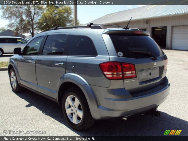 Silver Steel Metallic / Dark Slate Gray/Light Graystone 2009 Dodge Journey SXT