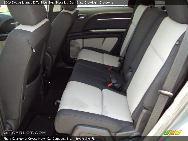 Silver Steel Metallic / Dark Slate Gray/Light Graystone 2009 Dodge Journey SXT