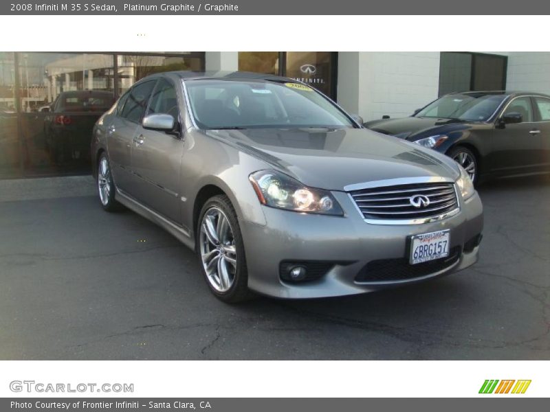 Platinum Graphite / Graphite 2008 Infiniti M 35 S Sedan