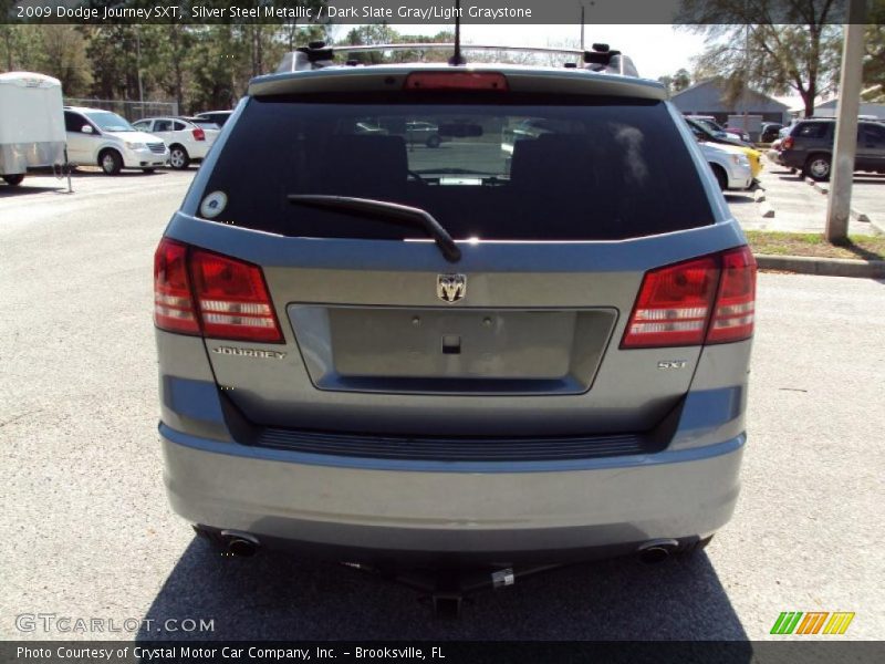 Silver Steel Metallic / Dark Slate Gray/Light Graystone 2009 Dodge Journey SXT