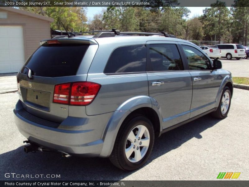 Silver Steel Metallic / Dark Slate Gray/Light Graystone 2009 Dodge Journey SXT